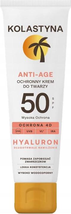 Kolastyna Sun Protective Anti-Aging Face Cream Spf 50 - 50 Ml (Sun cream face, SPF 50, 50 ml)