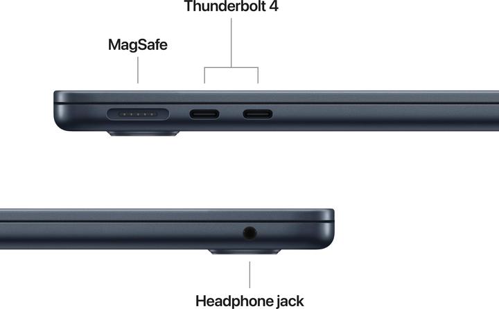 Actual product image Apple MacBook Air – 2025 (13.60", M4, 24 GB, 1000 GB, DE)