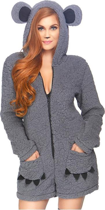 Actual product image Leg Avenue Fluffiger Koala Romper (M)