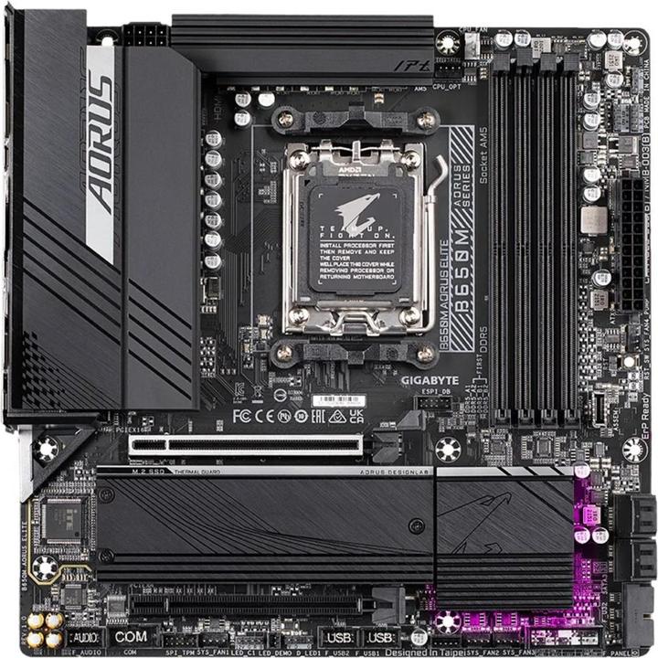 Produktbild Gigabyte B650M AORUS Elite (AM5, AMD B650, mATX)