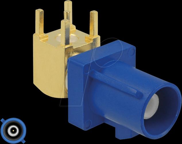 Produktbild Delock FAKRA Z plug 90° PCB (Kabel Zubehör)