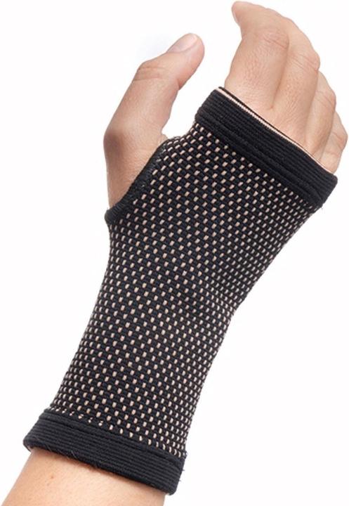Actual product image Casativo Wrist strap for sports and leisure, copper and bamboo charcoal, L/XL (L, XL)