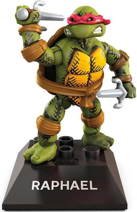 Produktbild Mattel Mega Construx Teenage Mutant Ninja Turtles Heroes Raphael Mini Figure