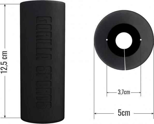 Produktbild Gorilla Sports Hantelgriffe aus Silikon