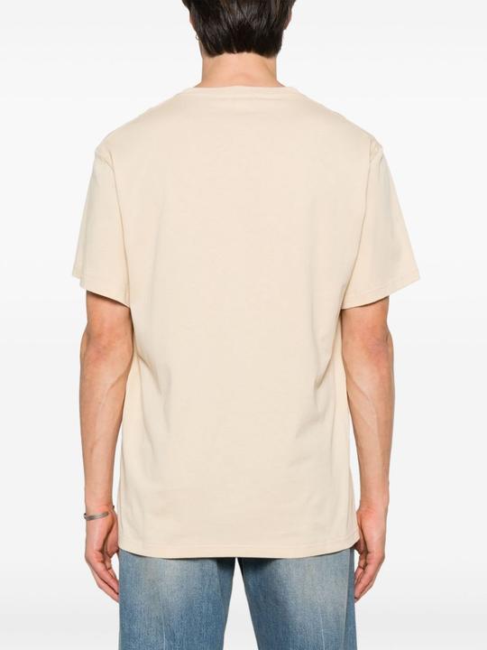 Actual product image Alexander McQueen T-shirts And Polos Beige (M)