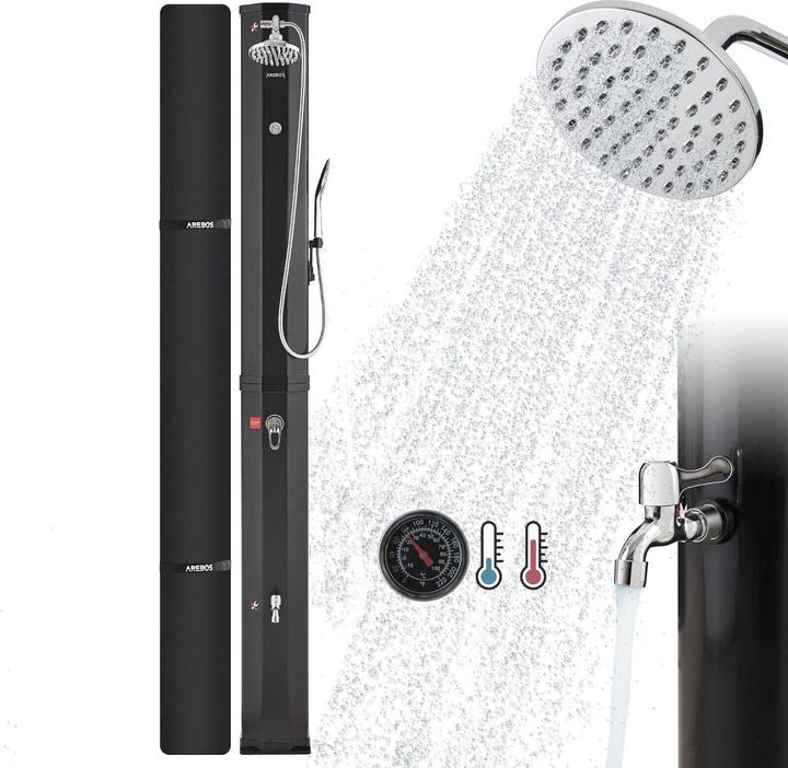 Produktbild Arebos Solardusche mit Handbrause