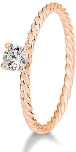 Breuning Verlobungsring Kordel (57, 585/14 K Gold)