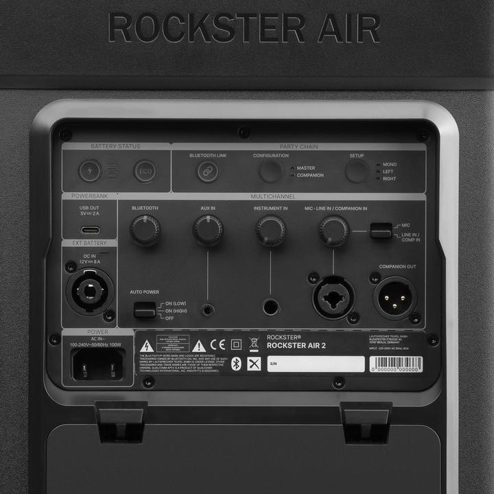 Actual product image Teufel Rockster Air 2 (Active, 1x 80 W)