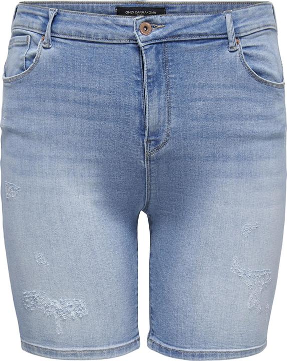 Image du produit Only Curvy CARLaola Reg Short en jean déstructuré (42)