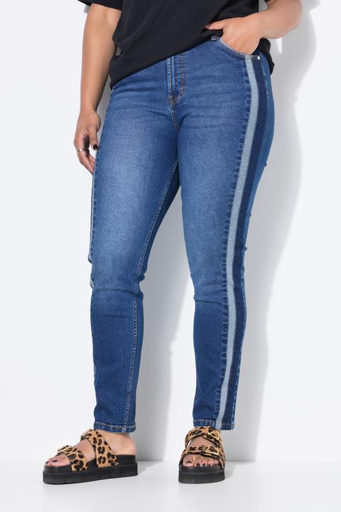 Produktbild Studio Untold Mom-Jeans, doppelter Seitenstreifen, 5-Pocket (58)