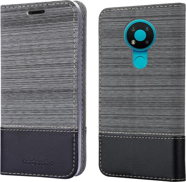 Produktbild Cadorabo Book Jeans Optik Cover (Nokia 3.4)