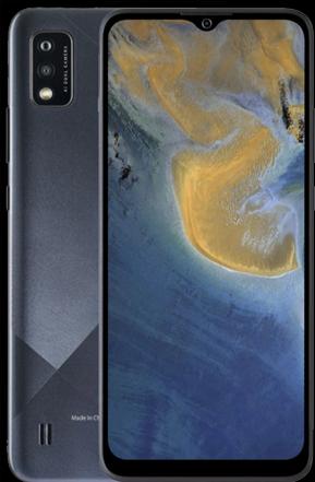 Actual product image ZTE Blade A51 (64 GB, Grey, 6.52", Hybrid Dual SIM, 4G)