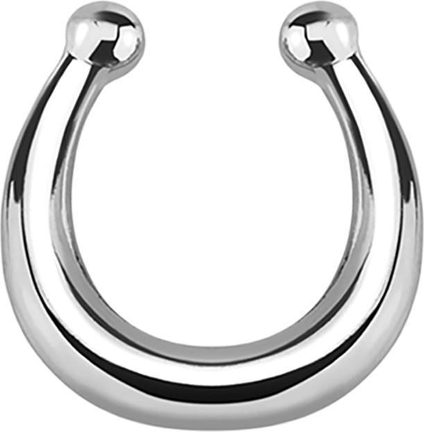 Produktbild Star Piercing Fake Septum basic silber (Messing)