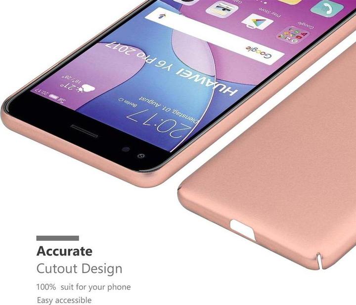Productafbeelding Cadorabo Harde kaft Matte metalen omslag (Huawei Y6 Pro (2017))