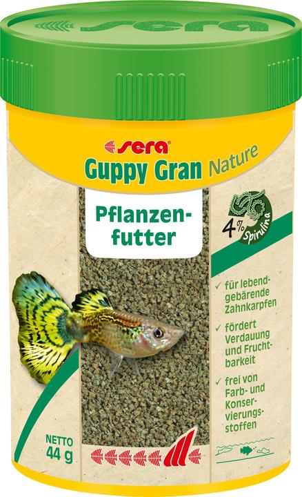 Produktbild Sera Guppy Gran Nature (100 ml)