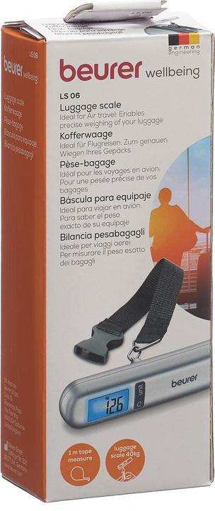 Actual product image Beurer Ls 06 (Luggage scale)