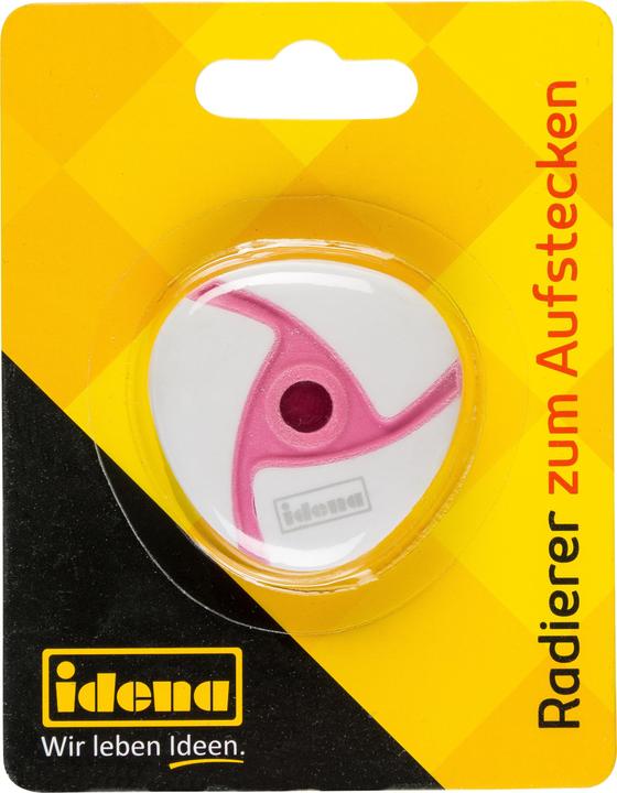 Produktbild Idena Radierer zum Aufstecken pink