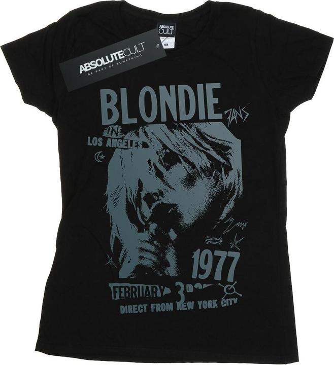 Blondie Tour 1977 Chest TShirt (S)