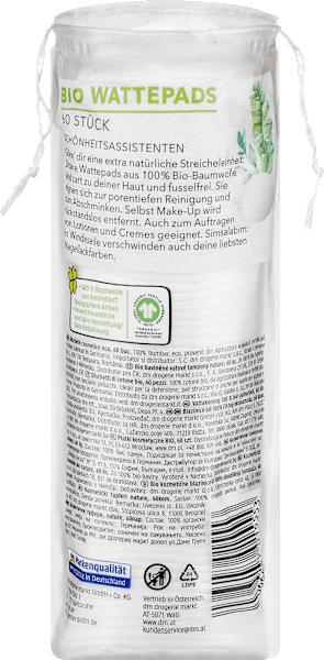Valori nutrizionali e ingredienti dm ebelin Fazzoletti di cotone biologico