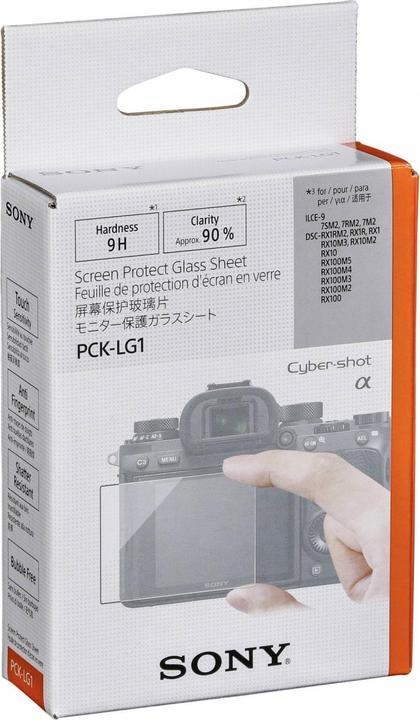 Produktbild Sony Glasschutzfolie PCK-LG1 (Displayschutz, Alpha 9, alpha 7R III, Sony RX100 VI, DS1019+)
