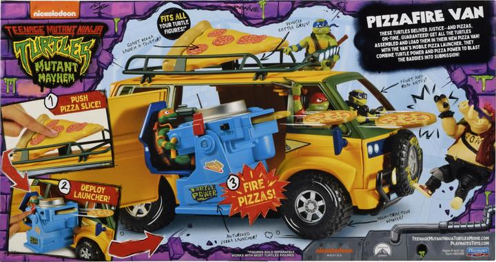 Actual product image Boti Teenage Mutant Ninja Turtles: Mutant Mayhem Fahrzeug Pizzafire Van
