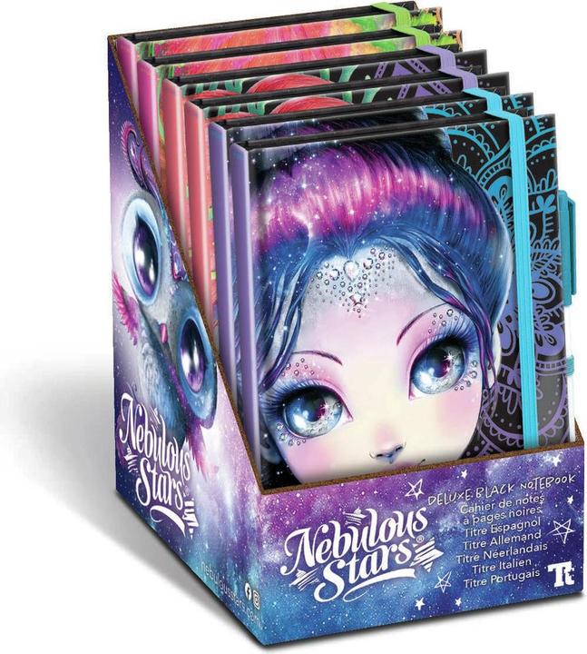 Produktbild Nebulous Stars Hochwertiges schwarzes Notizbuch