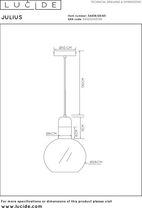 Produktbild Lucide Julius (E27)