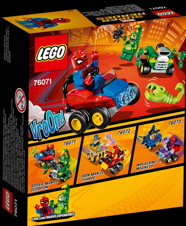 Actual product image LEGO Mighty Micros: Spider-Man vs. Scorpion (76071, LEGO Marvel)