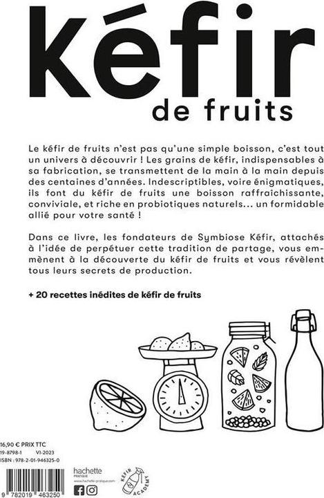 Produktbild Kéfir de fruits (Französisch, Pradignac Nicolas, 2023)