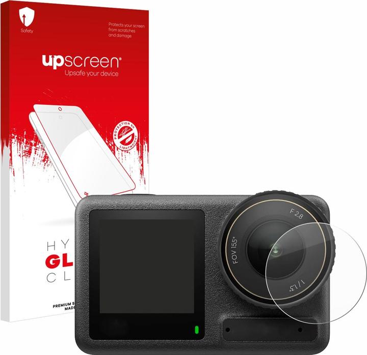 upscreen Scratch Shield Panzerglasfolie (Osmo Action 4)