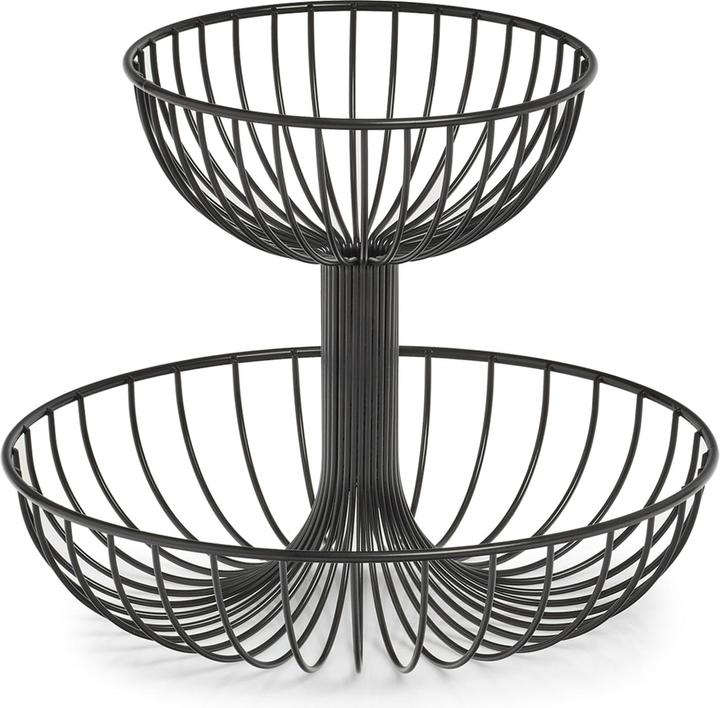Zeller Present Obst-Etagere (26 x 32.5 x 32.5 cm)