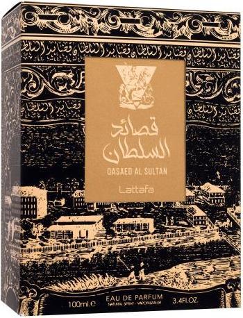 Actual product image Lattafa Perfumes Qasaed Al Sultan Eau de Parfum - 100ml (Eau de parfum, 100 ml)