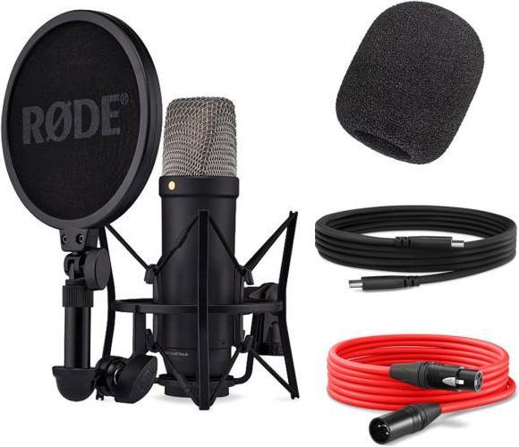 Produktbild RØDE NT1 5th Generation Mikrofon Schwarz mit Popfilter