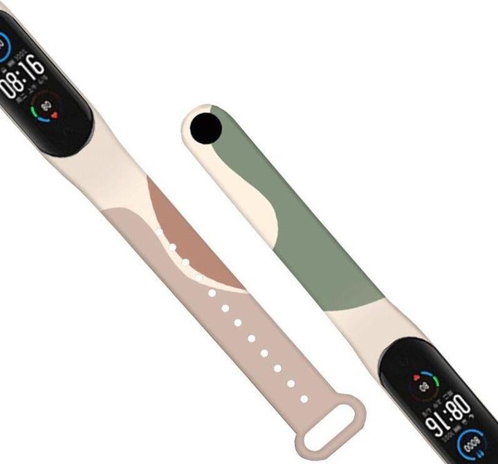 Image du produit Hurtel Strap Moro Wristband for Xiaomi Mi Band 4 / Mi Band 3 Silicone Strap Camo Watch Bracelet (4) (Matières plastiques)
