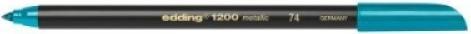 Produktbild Edding Fasermaler Metallic Colour Pen (Petrol, 1 x)