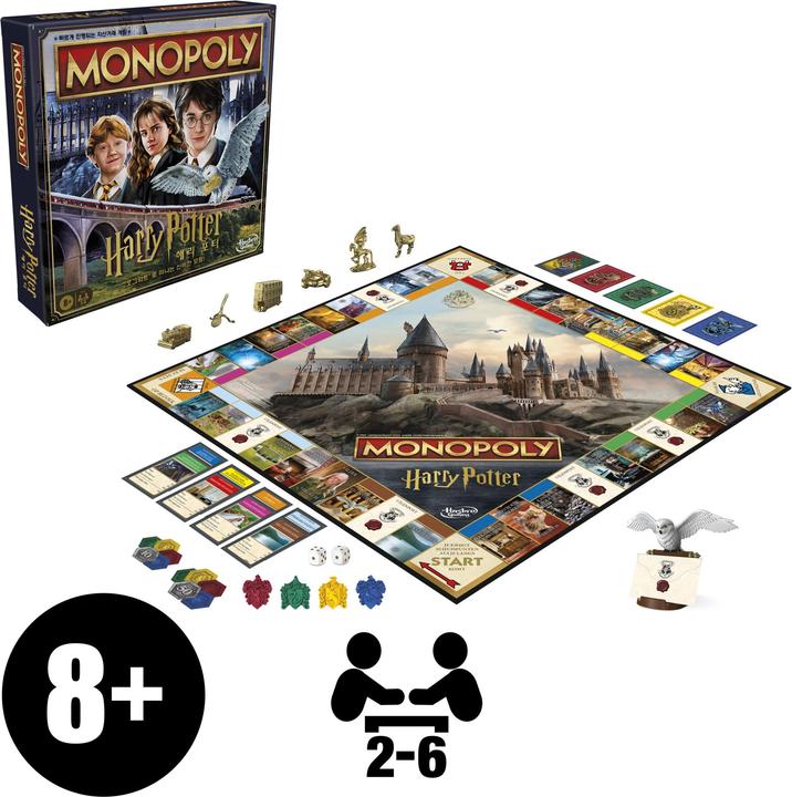 Produktbild Hasbro Gaming Monopoly Harry Potter (Deutsch)