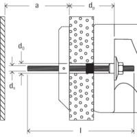 Image du produit Fischer Chevilles à bascule KM 10 (25 pcs)