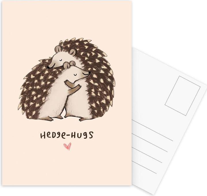 Produktbild Juniqe Hedgehugs - Haus- & Bauernhoftiere (3 Stk.)