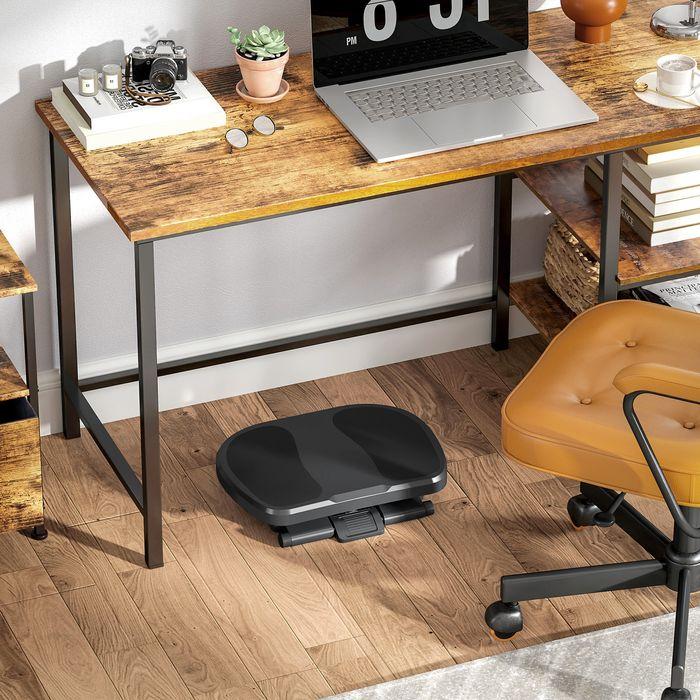 Produktbild Swisshandel24 Fussstütze Schreibtisch, 3 Stufig Höhenverstellbar Fussbank Ergonomische Fussablage (5 cm)