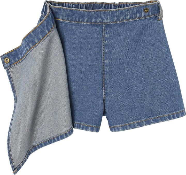 Image du produit Vertbaudet Short cargo fille en denim (110)