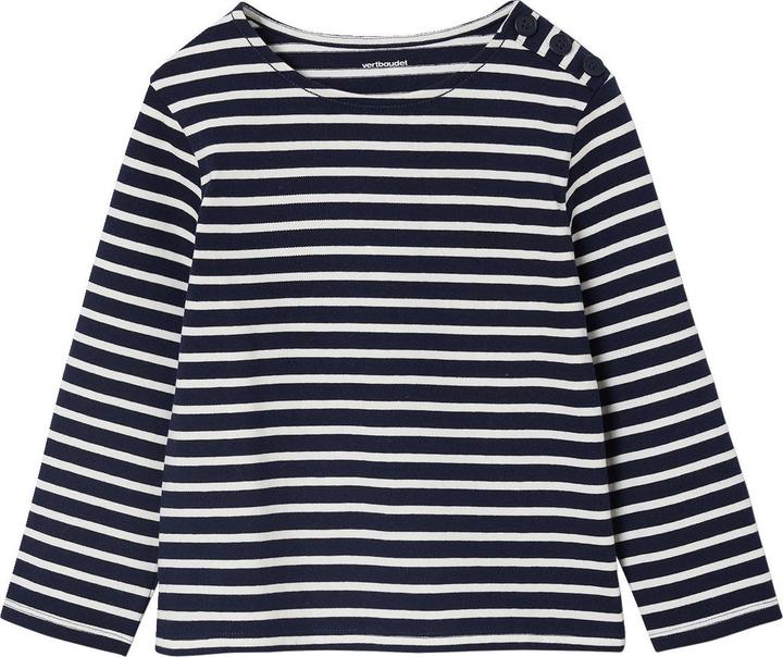 Actual product image Vertbaudet Mädchen Ringelshirt mit Recycling-Baumwolle (92)