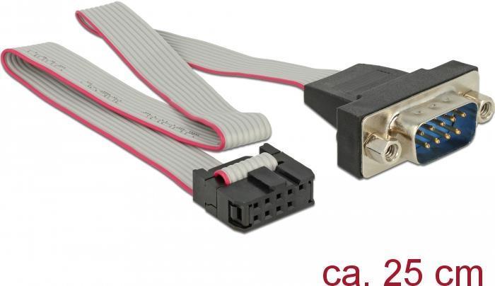 Image du produit Delock Câble RS-232 série (0.25 m, VGA)