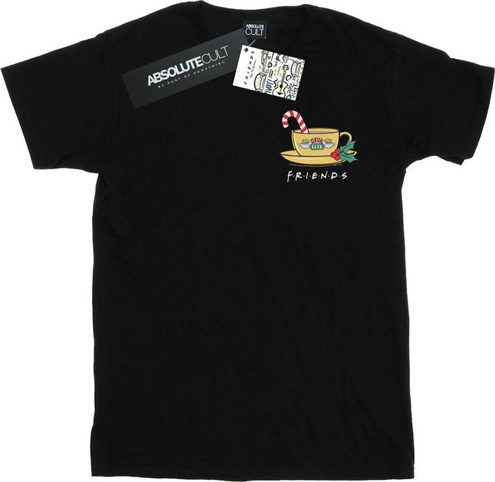 Friends Christmas Coffee Mug Breast Print TShirt Mädchen