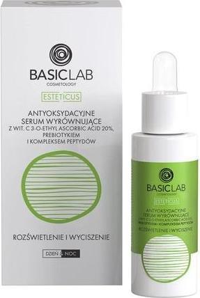 Actual product image BasicLab Esteticus Antioxidant Leveling Serum With Vitamin C 20% Prebiotic And Peptide Complex 30Ml (30 ml)
