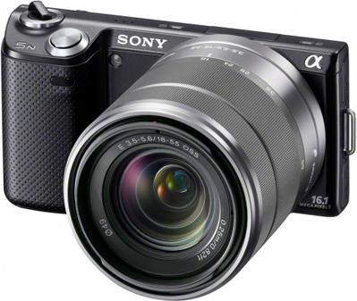 Image du produit Sony NEX-5ND, 16 MP, FullHD, Kit 16mm + 18-55mm