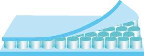 Actual product image Transpak Trans-Pak bubble envelope VE200, 110x215mm, A6, white