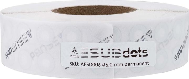 Actual product image Aesub Aesubdots Targets Black+White 6mm