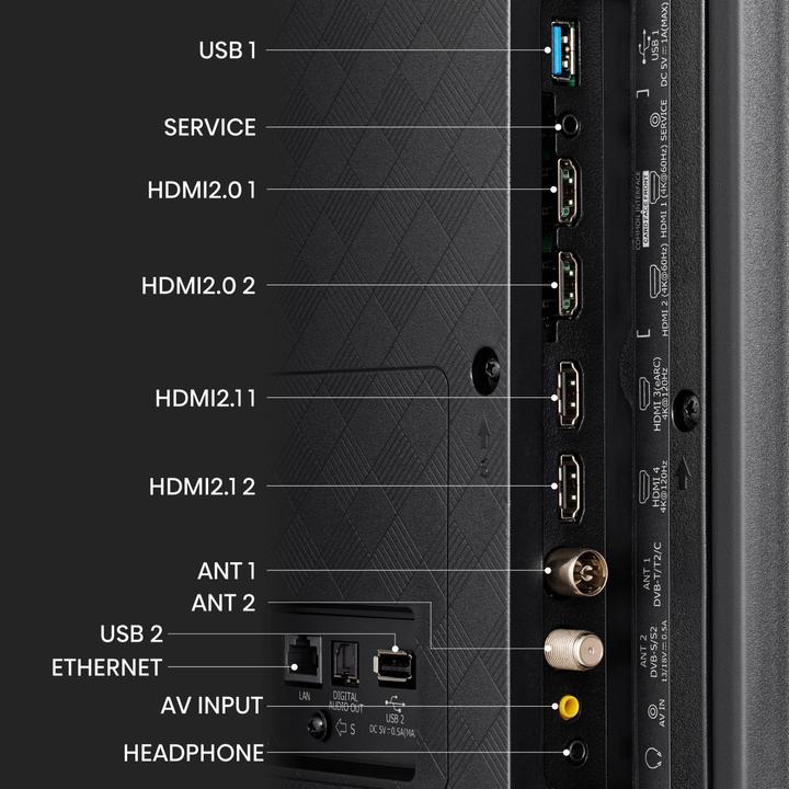 Image du produit Hisense 65E7KQ Pro (65", E7K, QLED, 4K, 2023)