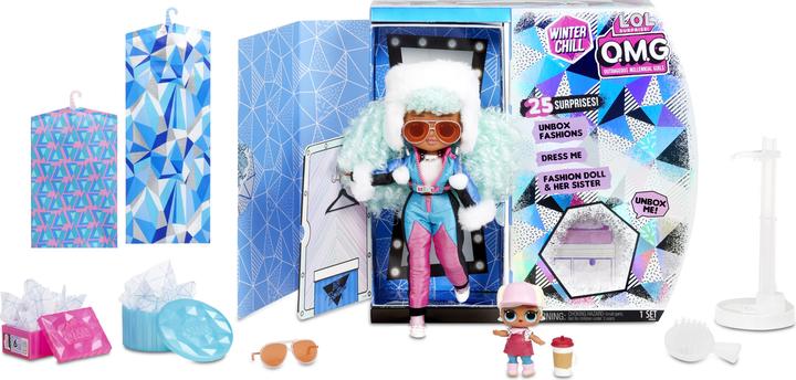 Actual product image MGA L.O.L. OMG Winter Chill Icy Gurl