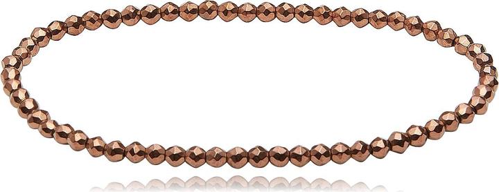 Leyda Hämatit Kupfer Armband (Farbstein)